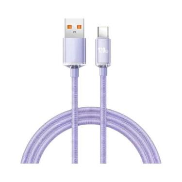 Imagem de Cabo USB Tipo C De Carregamento Rápido 120W 6A Para Telefones Samsung 