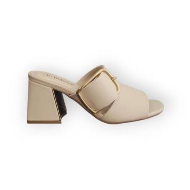 Imagem de Tamanco Bebecê Salto Quadrado Feminino Adulto Ref. T6099-130, 36, Avei