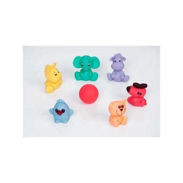 Imagem de Bichinos Chua Chua Kit C/ 6 Unidades Vinil Atóxico - Ref 1742 - Teorem