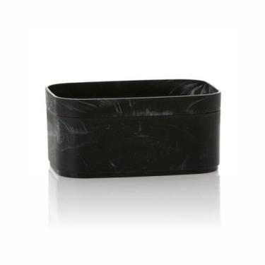 Imagem de Caixa Multiúso 670 ml - Top Line Ud, Preto mármore