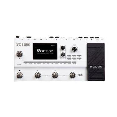 Imagem de Pedaleira mooer multi-efeitos para guitarra ge250 branca