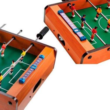 Imagem de Mesa de Pebolim c/ 18 Jogadores Infantil - Art game