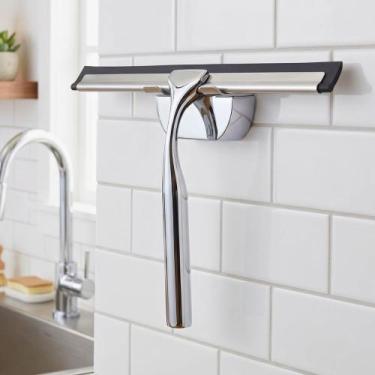 Imagem de Rodo de Pia Aço Inox Multiuso Mimo Style Borracha Antirrisco com Supor