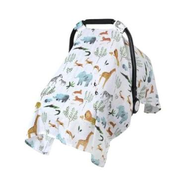 Imagem de Cobertor De Algodão Muslin Para Bebês Recém-Nascidos, Respirável, Capa