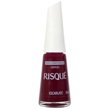 Imagem de Esmalte Cremoso Escarlate Risque 8ml - Risqué