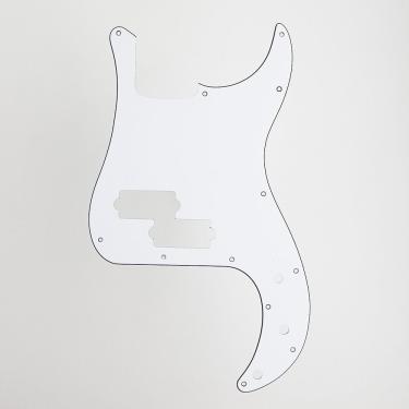 Imagem de Escudo para Baixo Precision Bass 3 Camadas 12 Furos 2,3mm Acrílico Branco 611-WH Spirit