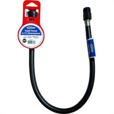 Imagem de Engate Flexivel Censi Alta Pressao Preto Pvc Fosco Para Agua 60Cm Ultr