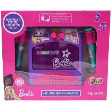 Imagem de Barbie Meu Primeiro Karaokê Conjunto Musical F0113-8 Fun