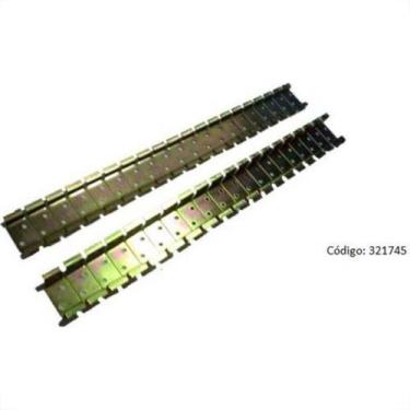 Imagem de Suporte Disjuntor Din Baixo Furo+Corte 20P 37 - SUBRAP