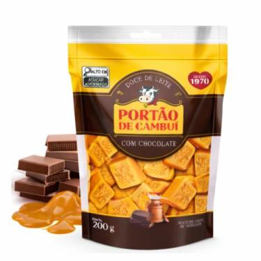 Imagem de Doce de Leite c/ Chocolate PORTÃO DO CAMBUI Pouch 200g - Portão Do Cam