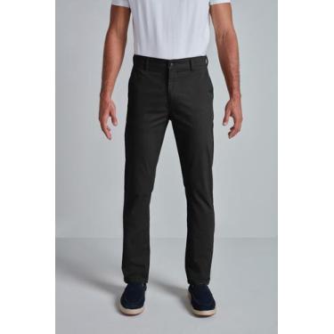 Imagem de Calça Chino Slim Fit - Highstil Oficial, 40, Azul acinzentado