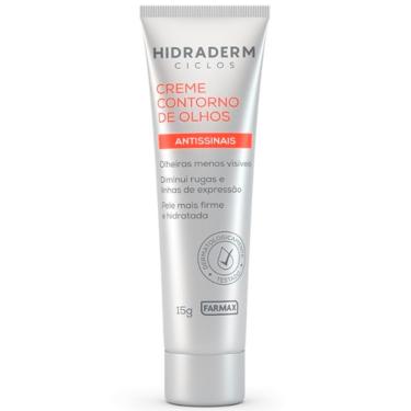 Imagem de Creme Facial Contorno Dos Olhos Anti Idade Farmax Hidraderm Ciclos 15g
