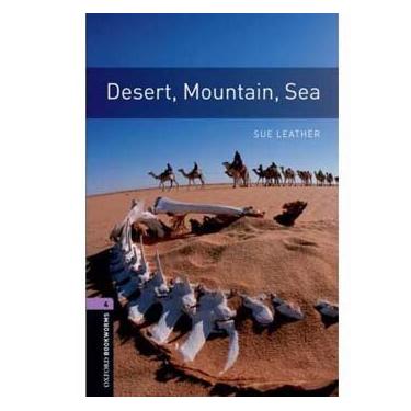Imagem de Livro - Desert, Mountain, Sea - Oxford Bookworms Library - Level 4 - Sue Leather