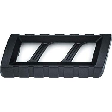 Imagem de Kuryakyn Acessório do sistema de exaustão de motocicleta 3563: Protetor de calor Riot de 15 cm, ajuste universal para tubos de diâmetro externo de 3,8 a 5 cm, preto acetinado