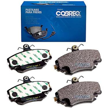 Imagem de Pastilha Freio Dianteiro Cobreq N448, Compatível com Renault Sandero 1.0 e 1.6 ano 2007 a 2013 . Logan 1.0 e 1.6 ano 2007 até 2013. Renault Clio 1.0 / 1.6 / 1.8 ano 1996 a 2009.