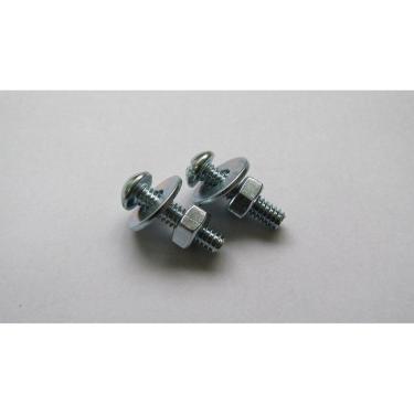 Imagem de Parafuso 5/32x1/2" Máquina Ferro Cromado 4 Peças