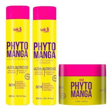 Imagem de Kit Shampoo+ Condicionador+ Máscara Phyto Manga - Widi Care