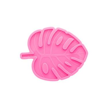 Imagem de Molde de silicone brilhante de folhas de tartaruga geodo porta-copos ágata resina molde 12 x 12 cm (4,7 x 4,7 polegadas) DIY epóxi artesanato molde de silicone para scrapbook ornamento moldes de argila fabricação de joias