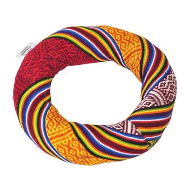 Imagem de Mandala Crafts Anel de tigela tibetana cantante, 18 cm, almofada de tigela cantante, almofada de tigela cantante (listras)