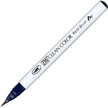 Imagem de CANETA ZIG PEN REAL BRUSH DEEP BLUE RB 6000AT 035