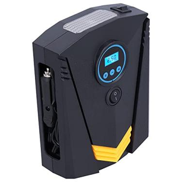 Imagem de Inflador de pneu, bomba de ar de pneu 150 PSI visor digital 120W 10A para quadriciclos para carros para SUVs para bicicletas