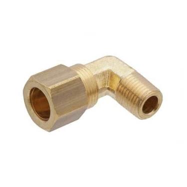 Imagem de KIT 5 COTOVELOS EMENDA TUBO NYLON MBB MACHO 5/16 NPT X 1/4 NPT