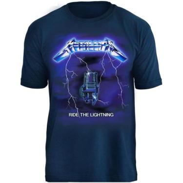 Imagem de Camiseta Metallica*/ Ride The Lightning  1432 - Stamp