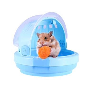 Imagem de ULTECHNOVO Brinquedos Para Hamsters Portador De Pássaros Gaiolas De Hamster Maleta Para Hamster Portador De Gerbilo Gaiola De Hamster Viagem Suprimentos Para Animais De Estimação