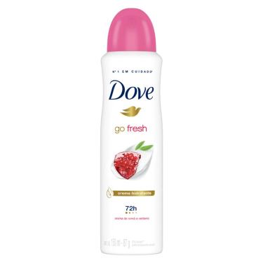 Imagem de Desodorante Dove Go Fresh Romã & Verbena Aerossol Antitranspirante com 150ml 150ml