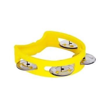 Imagem de Pandeiro Meia Lua Spanking INFANTIL Amarelo