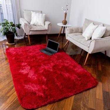 Imagem de Tapete Para Sala, Quarto Felpudo 1,00 x 1,40 mt