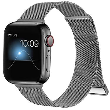 Kit 5 Pulseiras de silicone esportivas compatíveis com Apple Watch de 45mm  44mm, 42mm, 41mm 40mm, 38mm compatíveis com iWatch Series 8/7/6/5/4/3/2/1  em Promoção na Americanas