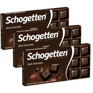 Imagem de Chocolate Schogetten Puro 50% cacau 100g (3 Tabletes)