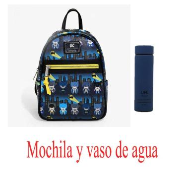 Imagem de IVYYE 1PCS Mochilas de lona moda Bolsas Escolares e 1 Água 