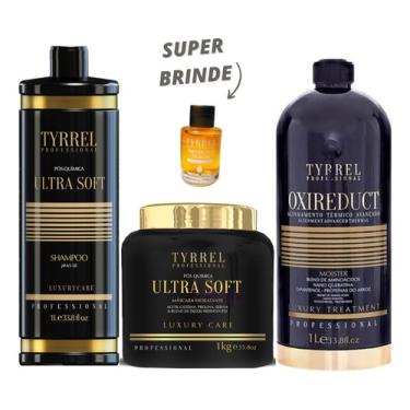 Imagem de Tyrrel Oxireduct + Kit Ultra Soft Shampoo E Máscara - 3x1l