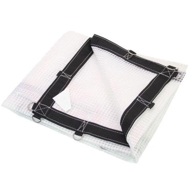 Imagem de Lona transparente 7 x 3 mts cobertura pergolado impermeável