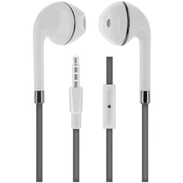 Imagem de Fones de ouvido estéreo HM175BK Twist com capa, preto; microfone embutido; som estéreo; ajuste intra-auricular; acabamento de borracha macia