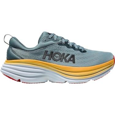 Imagem de HOKA ONE ONE Bondi 8 Tênis de corrida masculino Road, Goblin Blue/Mountain Spring, 43