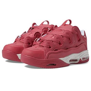 Imagem de Osiris Tênis de skate masculino D3 2001, Rosa/branco/rosa, 11