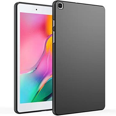 Imagem de WOGROO Capa para Samsung Galaxy Tab A 8.0 2019, SM-T290/ T295/ T297, capa protetora para tablet fina e macia, preta