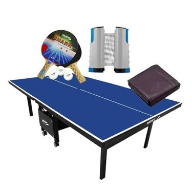 Imagem de MESA PING PONG 1084 KLOPF + Kit 5055 + Rede Retrátil + Capa Fechada