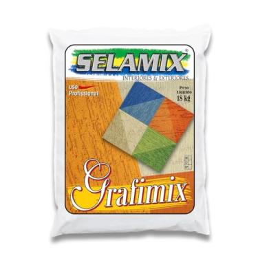 Imagem de Grafimix 10 -Textura Grafiato Cimenticio 18Kg
