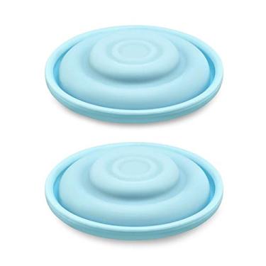 Imagem de Membrana de silicone Maymom; projetada para Spectra S1 Spectra S2, 9 Plus Protetor de fluxo de retorno e protetores Maymom Backflow, longo, curto e médio, Azul