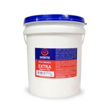 Imagem de Cola Branca Adesivo PVA 5Kg Extra Gasômetro Madeiras