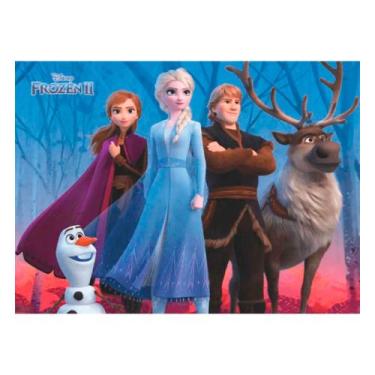 Imagem de Painel decoração TNT GIGANTE 1,40m festa Frozen aniversário - PIFFER