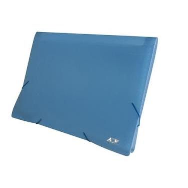 Imagem de Pasta Sanfonada Plástica A4 12 Divisórias Executiva - ACP,  Azul Paste