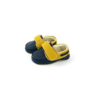 Imagem de Sapatinho Batizado Bebe Infantil Menino Mocassim 14 ao 20 - Seven Bras