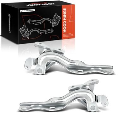 Imagem de A-Premium Dobradiças dianteiras do capô do motorista e do passageiro compatíveis com Chevrolet Sonic 2012-2020, lado esquerdo e direito, conjunto de 2 peças, substituição # 95292251, 95462342