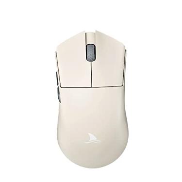 Imagem de Mouse 2.4G Wireless BT5.0 & Type-C Wired Slim Slience Mouse para PC Computador Notebook com Receptor USB 4800 DPI Nível Ajustável Ultra Leve/478(Cáqui)