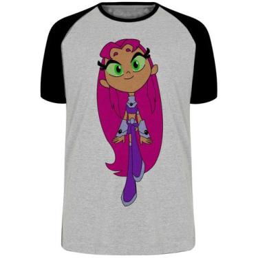 Imagem de Camiseta Jovens Titãs Estelar  Blusa Plus Size extra grande adulto ou 